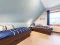 Ferienwohnung auf Föhr, Schlafzimmer mit 2 Einzelbetten